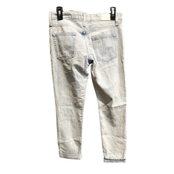 Rails Light Blue Vintage Wash Beckett Distressed Women's Jeans Size 25 - Picture 2 of 5